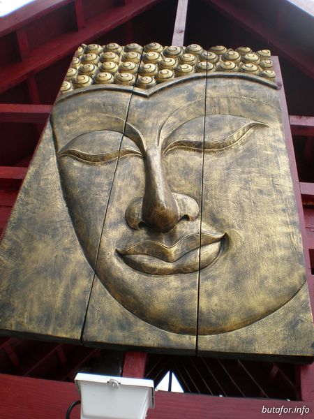 Bas-relief for the restaurant `Siam Paradise`